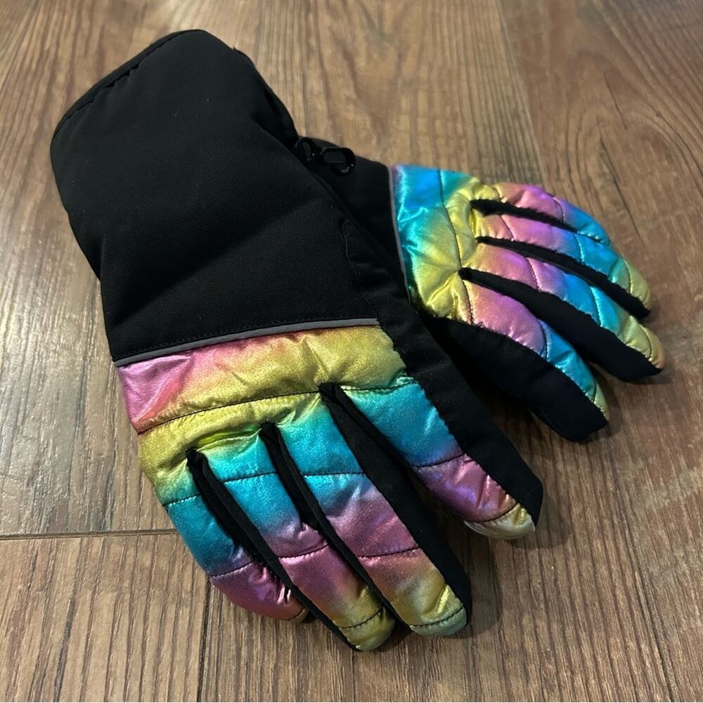 Swiss Tech Performance Gear Youth Winter Hybrid Glove Black Soot L/X-Lrg
